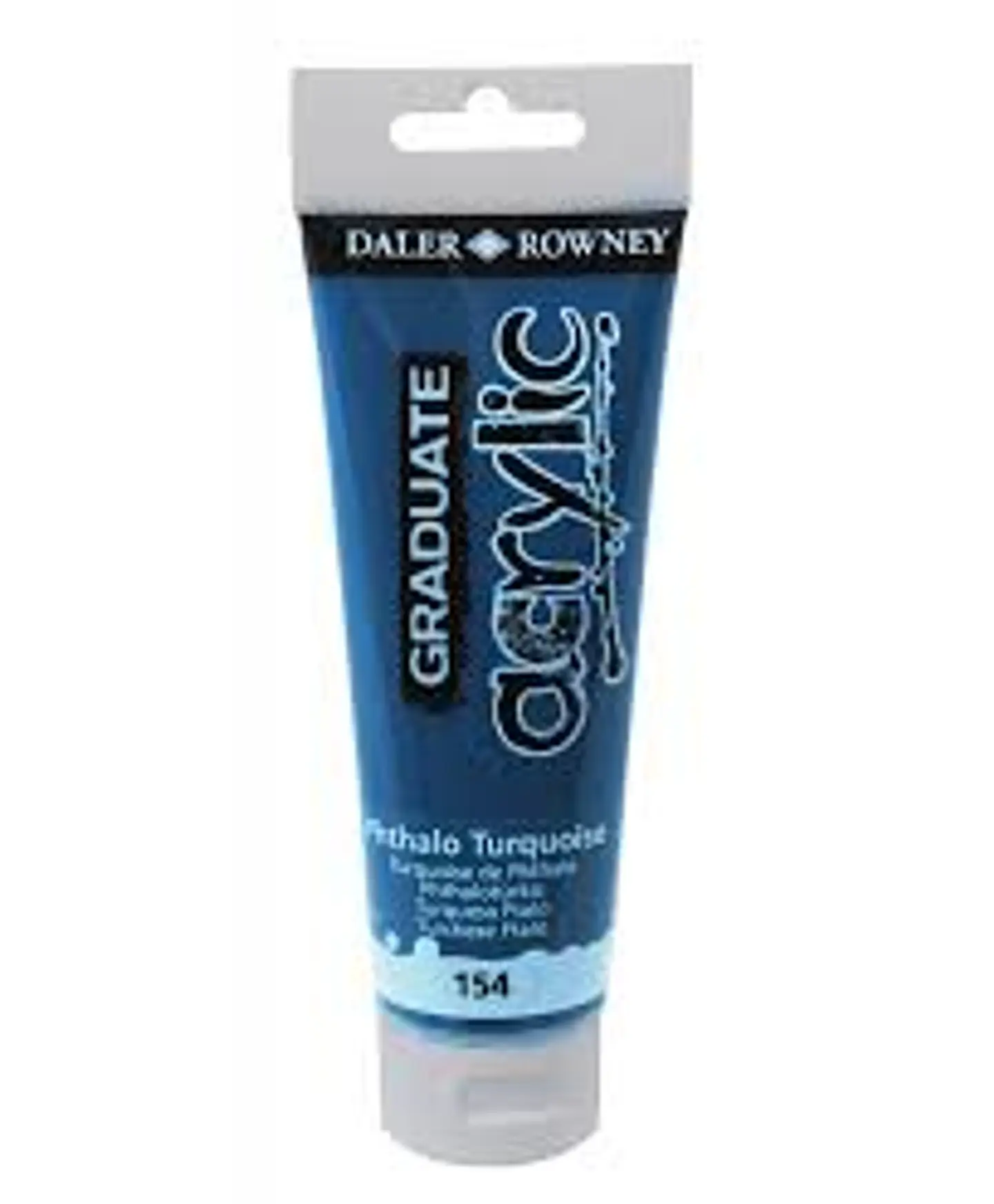PINTURA ACRILICA PHTHALO TURQUOISE 154 DALER ROWNEY 1