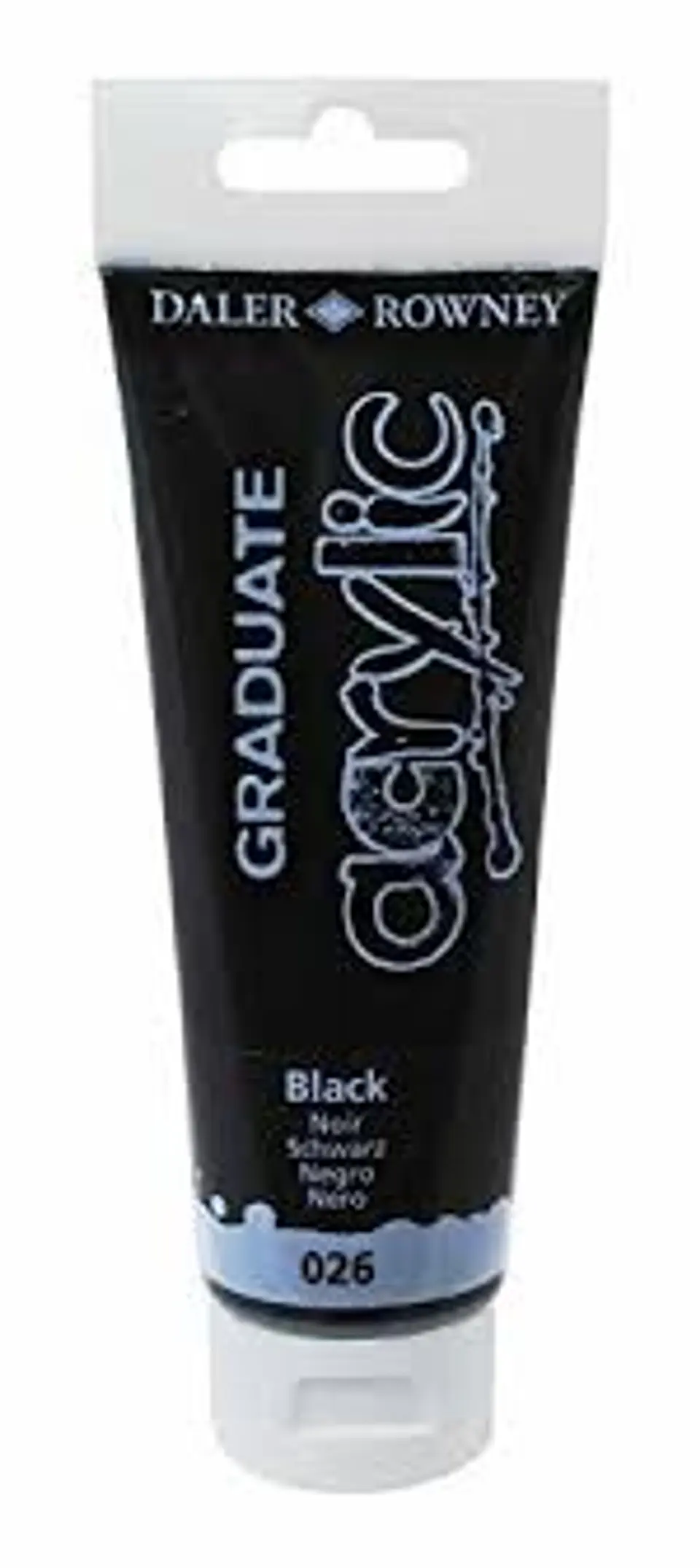 PINTURA ACRILICA NEGRO 026 DALER ROWNEY 1