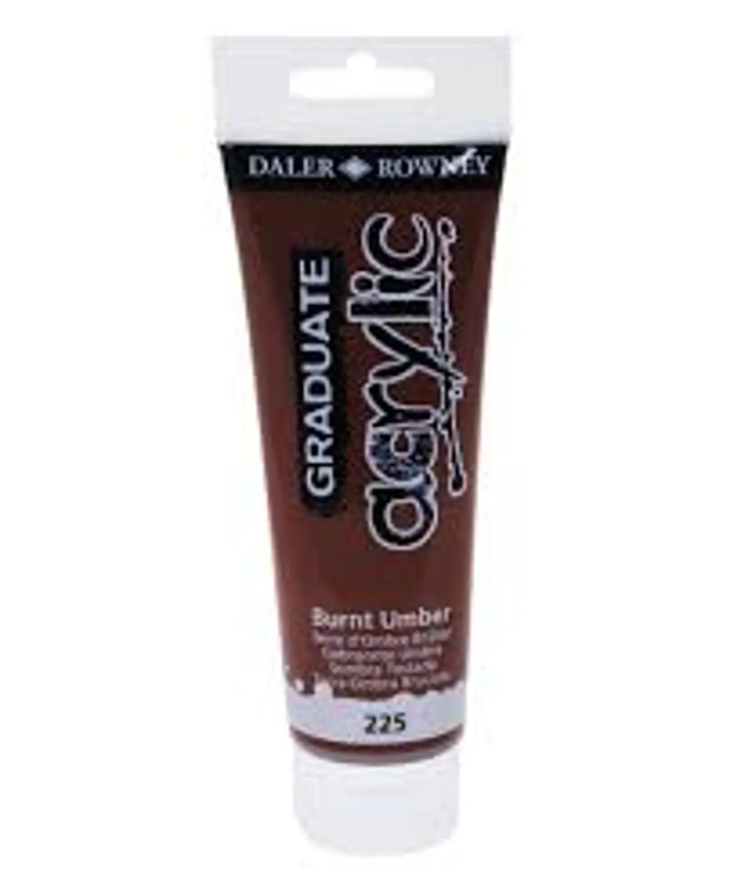 PINTURA ACRILICA SOMBRA TOSTADA 225 DALER ROWNEY 1