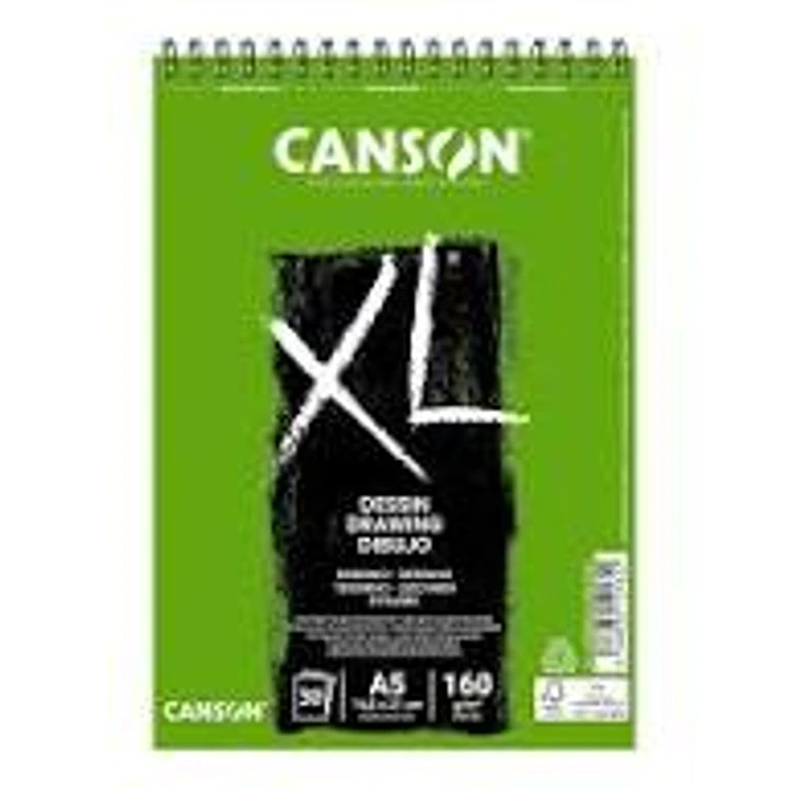 CROQUERA XL CANSON A5  SECAS 30 HJS 1