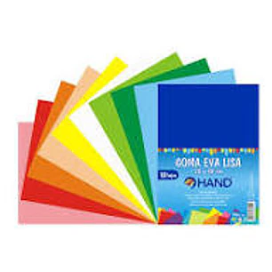 CARPETA GOMA EVA HAND 10 COLORES
