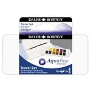 ACUARELAS AQUAFINE WATERCOLUOR DALER ROWNEY 12 COLORES