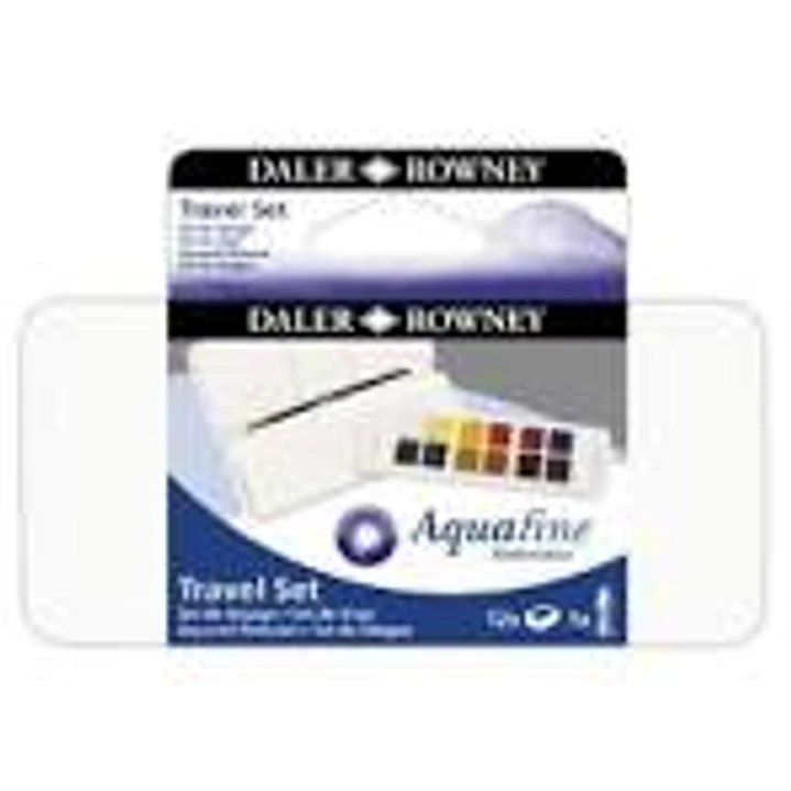 ACUARELAS AQUAFINE WATERCOLUOR DALER ROWNEY 12 COLORES 1