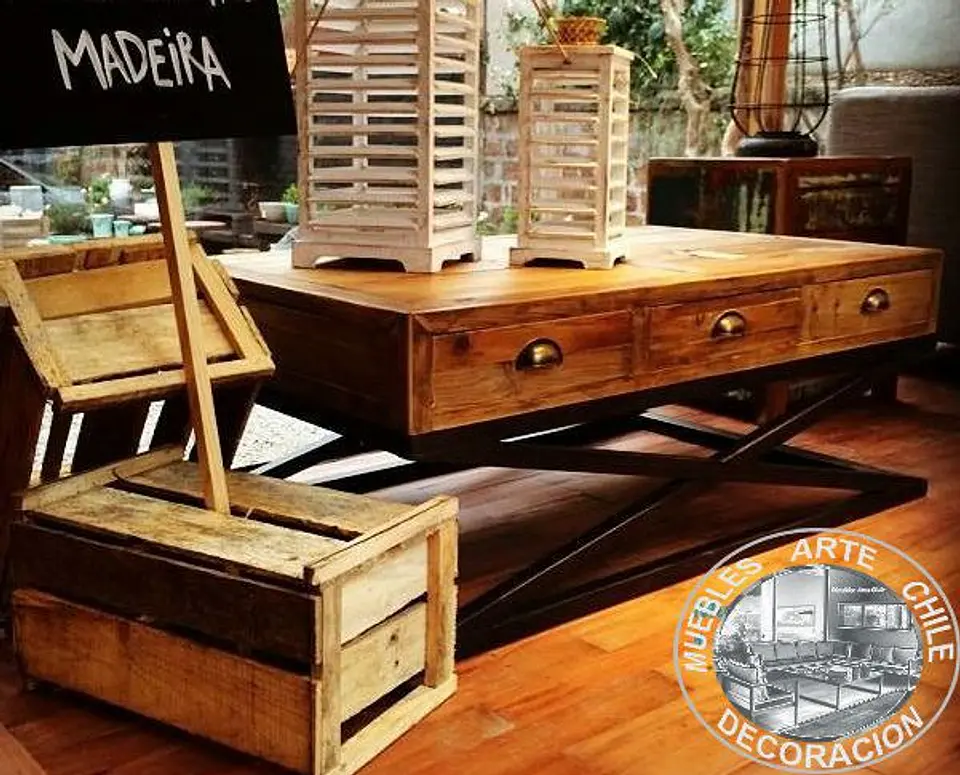 Mesa de Centro Madeira 3