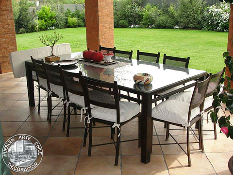 Mesa de Comedor Matias Cristal
