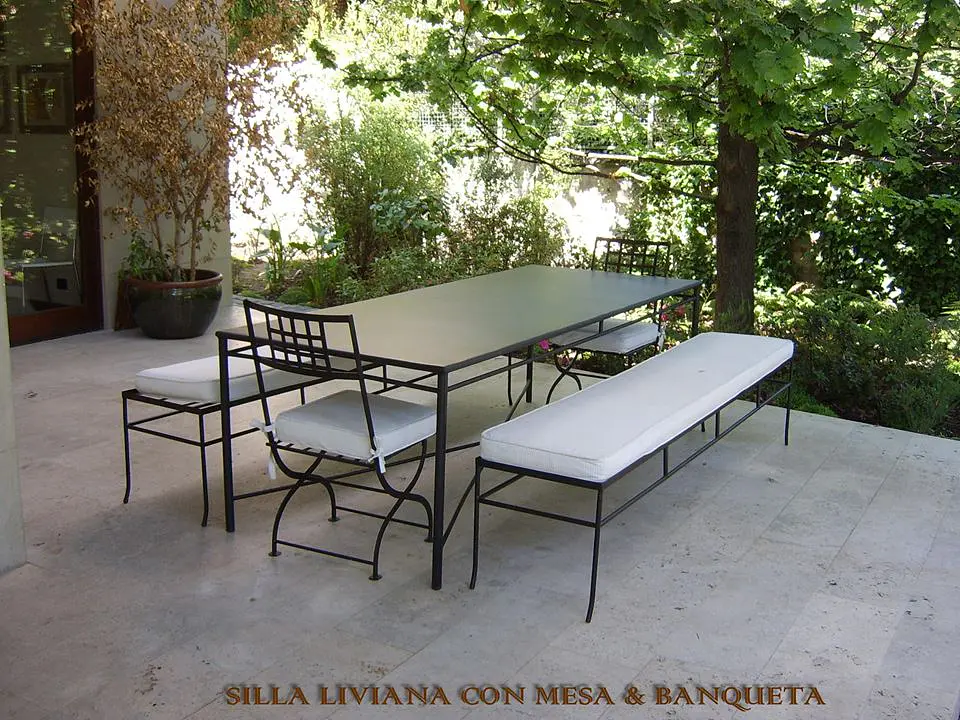 Mesa de Comedor de Terraza Liviana 1