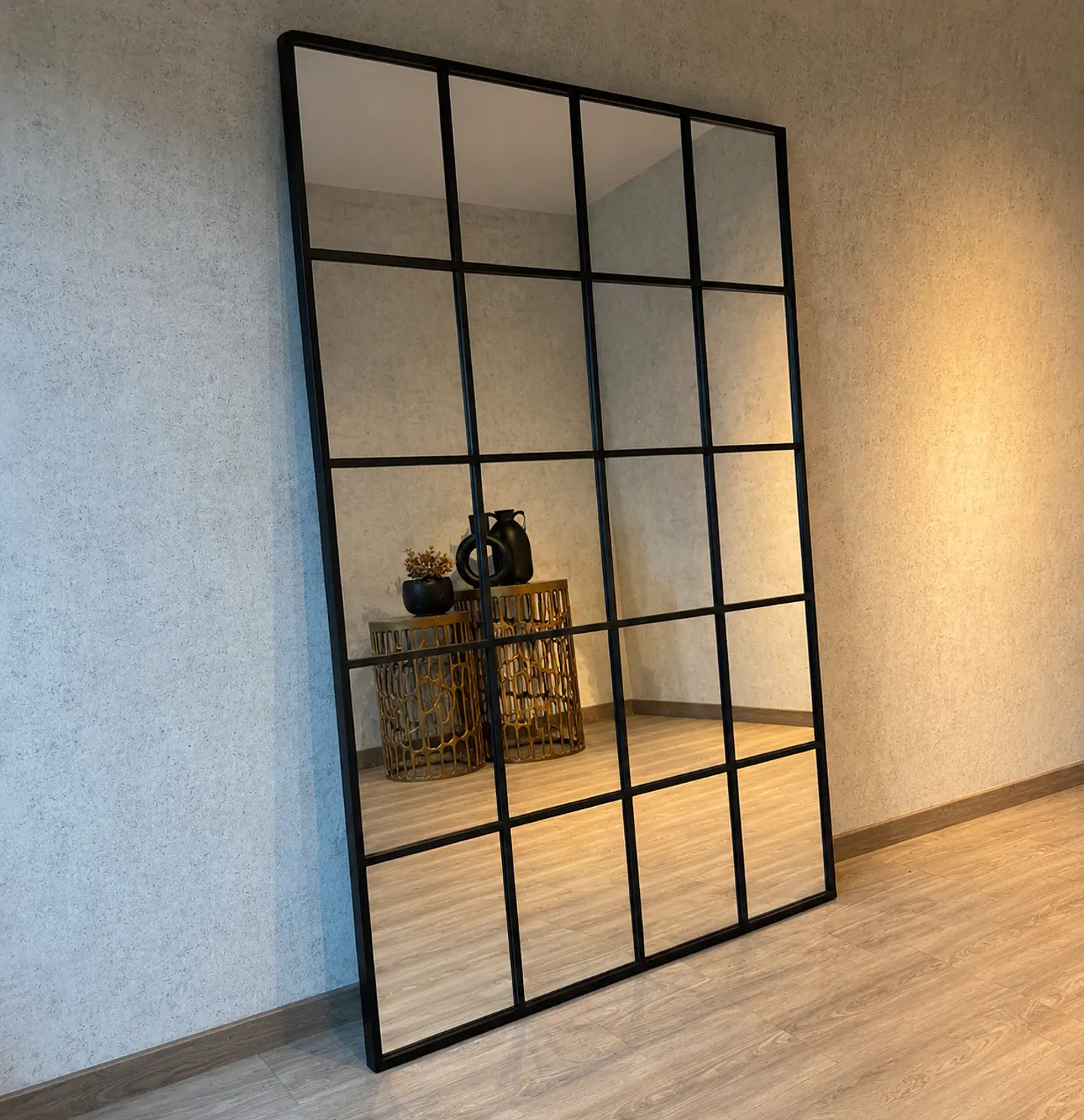 Espejo Ventana Cuadriculado XL 1