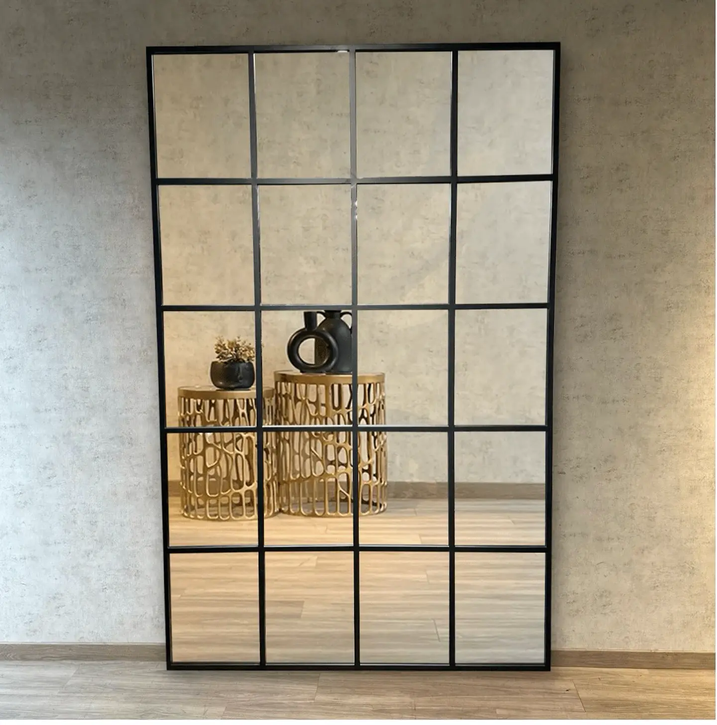 Espejo Ventana Cuadriculado XL 2