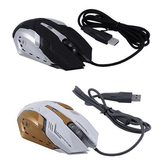 Mouse Gamer Usb Con Luz G500 - Image 1
