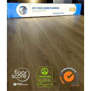 Metro de piso laminado click SPC RIGID core flooring waterproof  9904