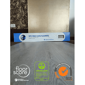 Metro de piso laminado click SPC RIGID core flooring waterproof 9907