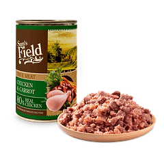 Sam's Field Com Carne de Frango e Cenoura 400g