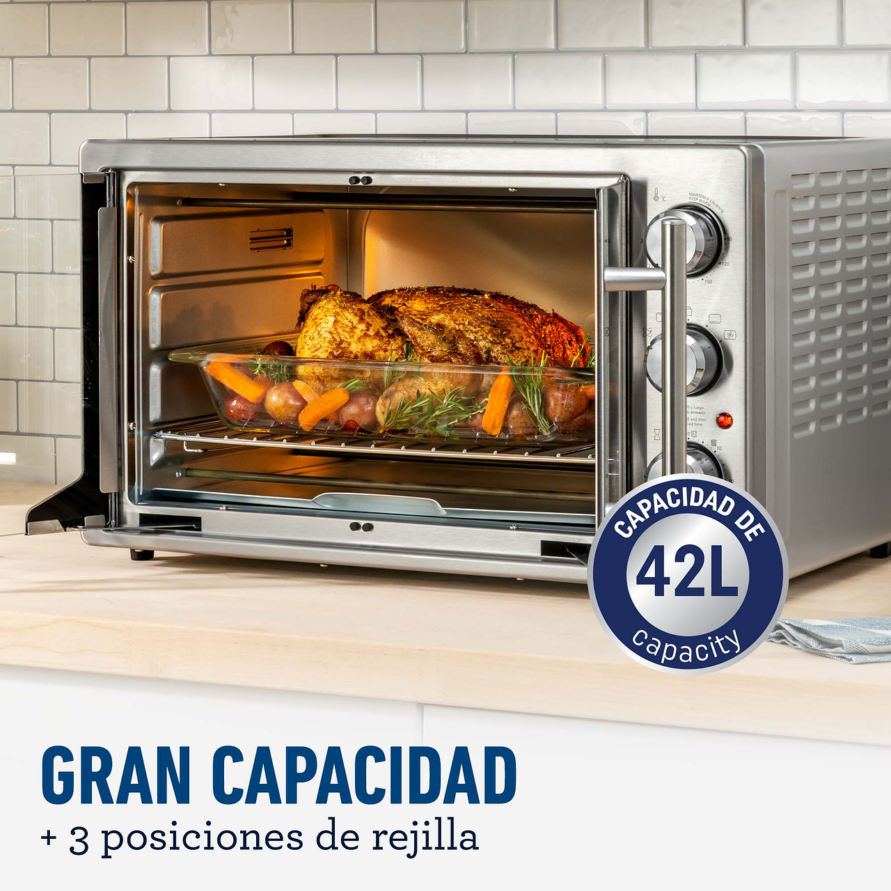 LB HORNO EL OSTER 42L FRENCH DOOR FREIDORA