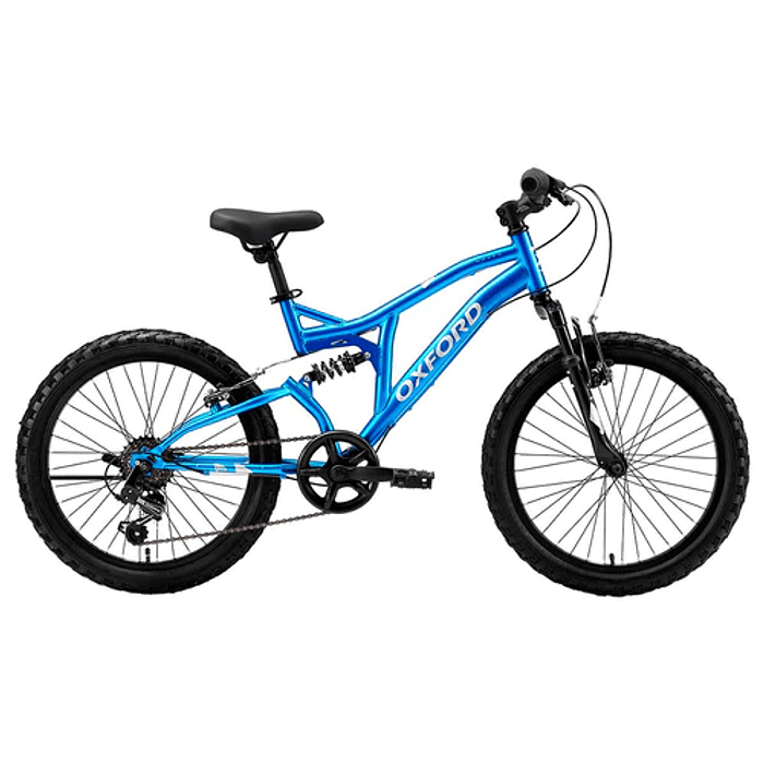 BR BICICLETA MTB OXFORD A20 DRAKO D.SUSP 6V AZUL 1