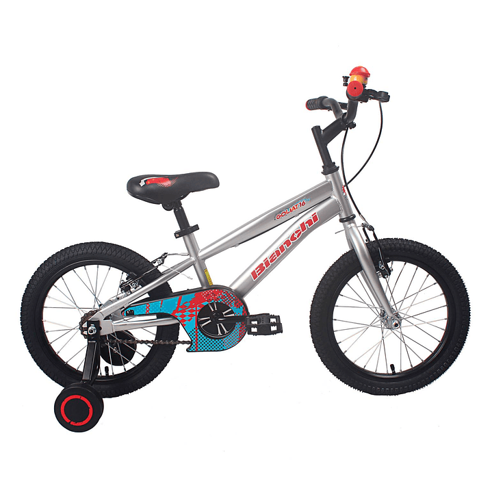 BR BICICLETA INFANTIL BIANCHI A16 GOLIAT PLATA 1