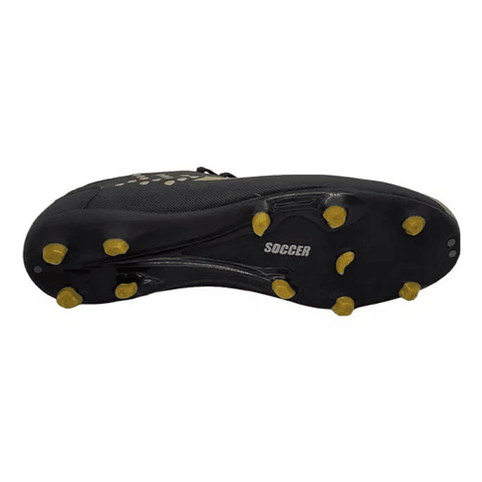 ZAPATO FUTBOL H SOCCER SPR-1 BLACK/GOLD 3