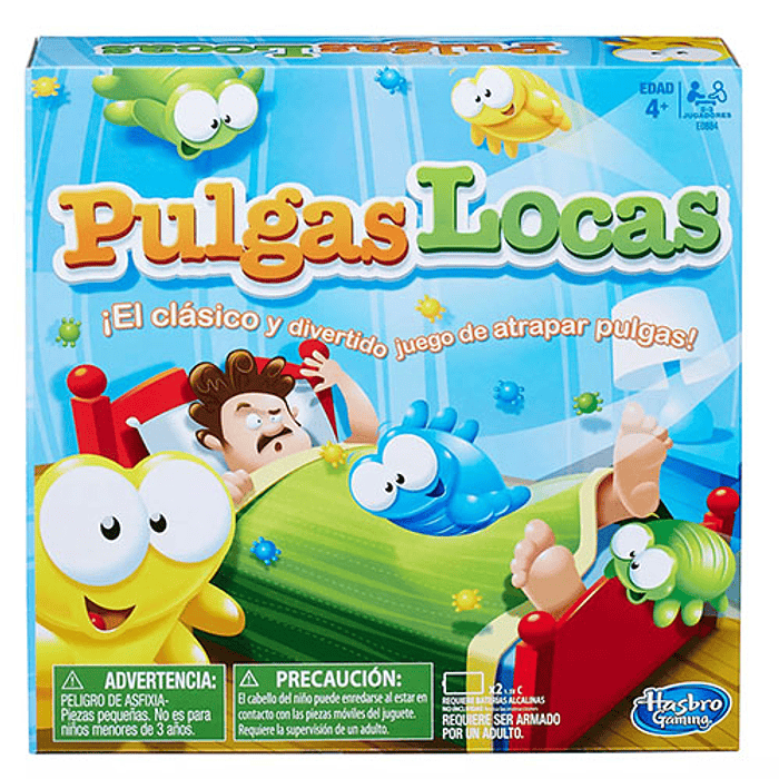 JUEGO HASBRO SALON E0884 PULGAS LOCAS 2