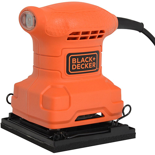Lijadora orbital Black+Decker BS200 naranja 50Hz/60Hz 200W 220V
