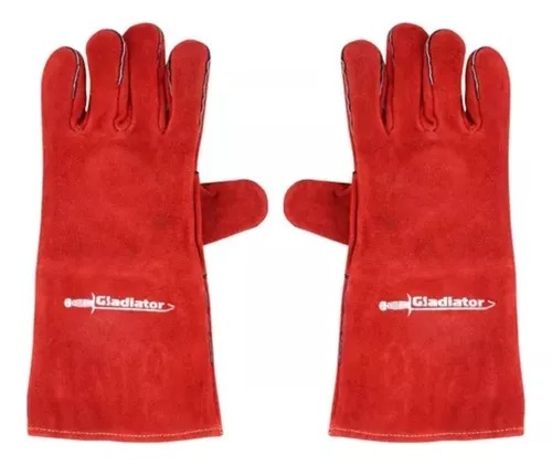 GUANTE GLADIATOR DESCARNE ROJO