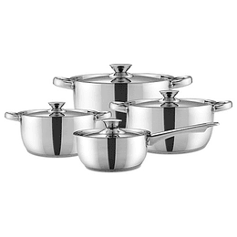 BATERIA DE COCINA WENS 25046059 460-8SS 8 PIEZAS