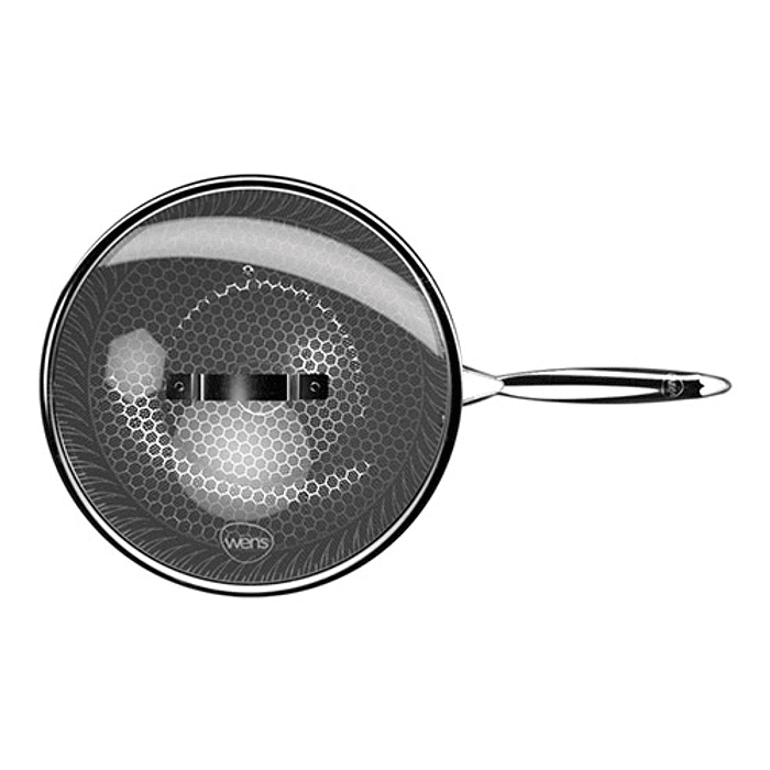 SARTEN WENS 25046185 28CM WOK CON TAPA HONEY COMB 3