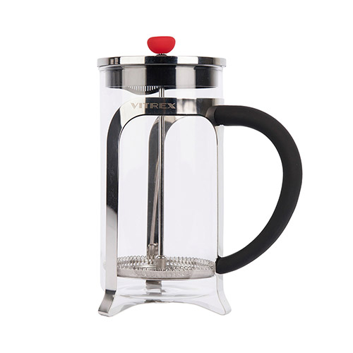 Cafetera de Vidrio Borosilicato Vitrex Robusta 600 ml