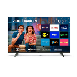 TV ST 50" LED AOC 50U7045 UHD 4K SMART ROKU