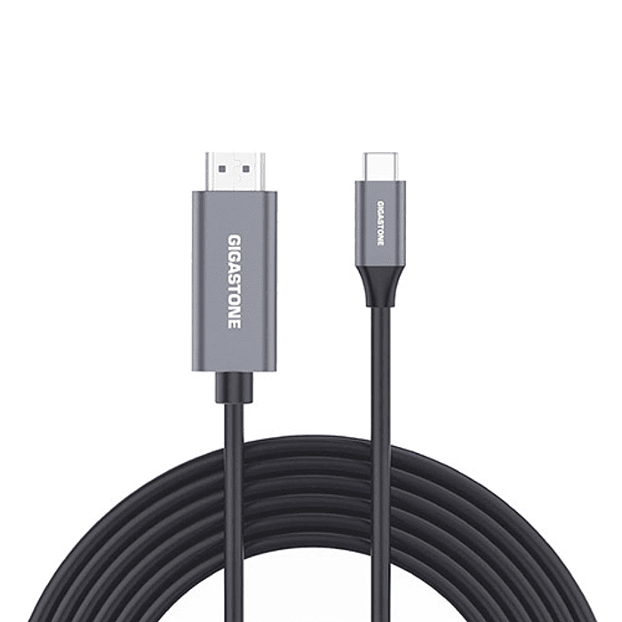 ACCESORIOS CABLE GIGASTONE TIPO C-HDMI 1MT 4K