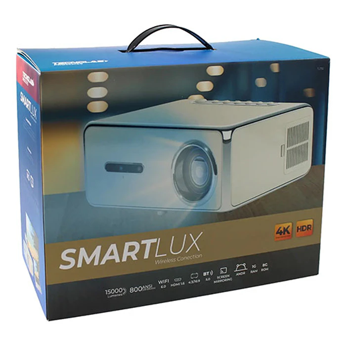 PROYECTOR TECNOLAB TL732 SMART ANDROID9 WIFI 3