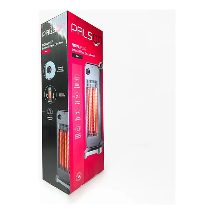 ESTUFA EL PALSON SP-H12C FIBRA CARBON GRIS 4
