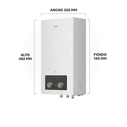 CALEFONT ION 5LT MIDEA MGWH5-10MDNCLW-GL