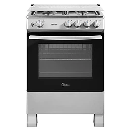 COCINA GL 4P MIDEA MFO-MG24TCSSL 24INCH SILVER