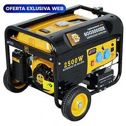 GENERADOR BENCINERO SDS SGG3500EH 2.8KW 220V