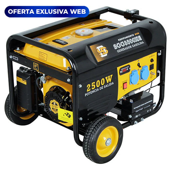 GENERADOR BENCINERO SDS SGG3500EH 2.8KW 220V 1