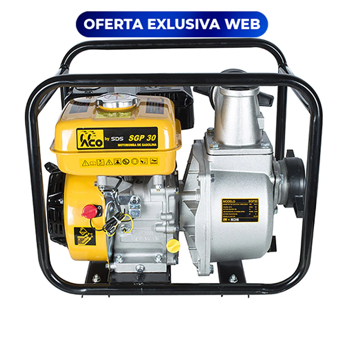 MOTOBOMBA SDS POWER SGP30L  3'' BENCINERA 1