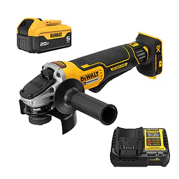ESMERIL ANG 4 1/2" DEWALT DCG413B-BSTTR 1BAT 1 CARG