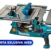 SIERRA DE BANCO MAKITA MLT100-2 + TALADRO PERC 1