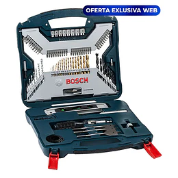 MALETIN  BOSCH X-LINE TIN 100 PZAS AZUL