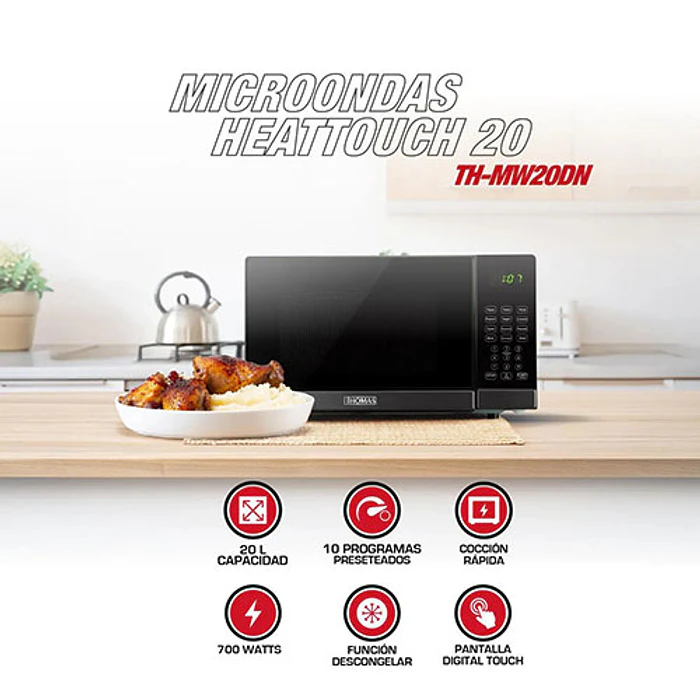 HORNO MO THOMAS TH-MW20DN 6