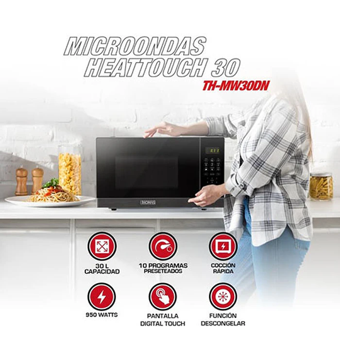 HORNO MO THOMAS TH-MW30DN 4