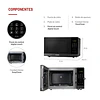 HORNO MO THOMAS TH-MW30DN 8