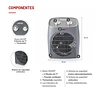 ESTUFA EL THOMAS TERMOVENTILADOR TH-FH28 8