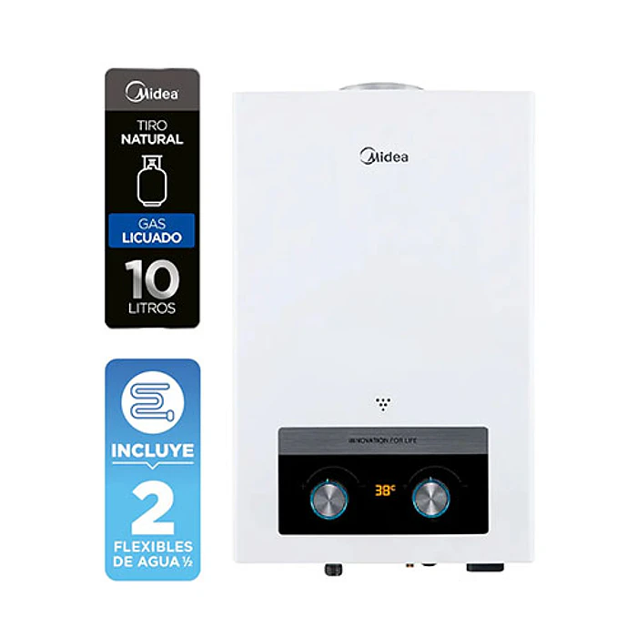 CALEFONT ION 10LT MIDEA MGWH10-20MDNCLW-GL 4