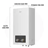 CALEFONT ION 10LT MIDEA MGWH10-20MDNCLW-GL 9