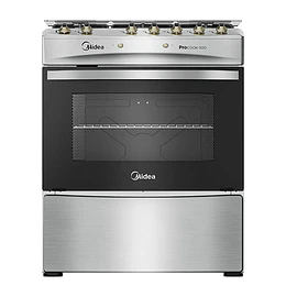 COCINA GL 5P MIDEA MCG-5QPI30NS SILVER