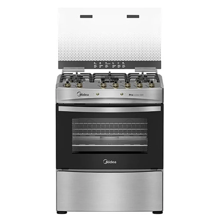 COCINA GL 5P MIDEA MCG-5QPI30NS SILVER 4