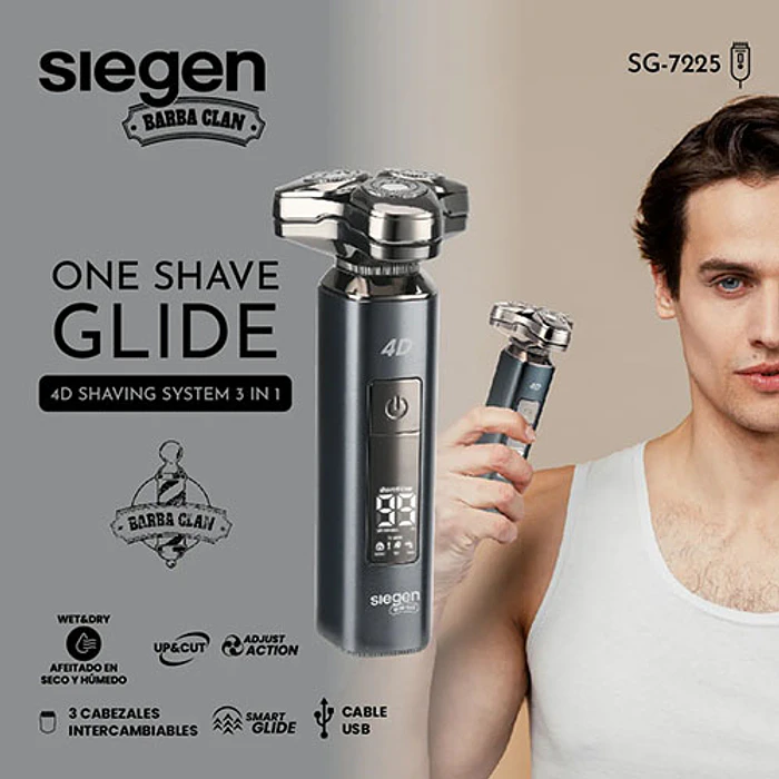AFEITADORA SIEGEN SG-7225 3