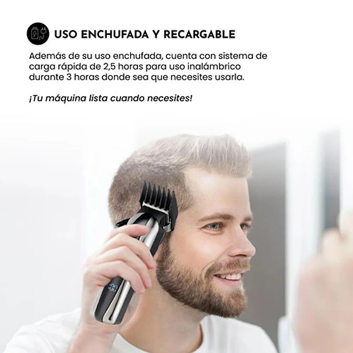 CORTADOR PELO SIEGEN SG-8620 TRIMMER 6
