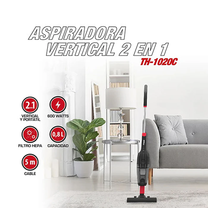 ASPIRADORA THOMAS TH-1020C 2