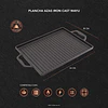 PLANCHA WAYU 312815 IRON CAST AZAS 44 X 28 X 2.2 CM 4